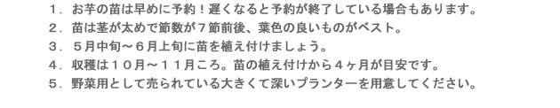 予約はお早めに！