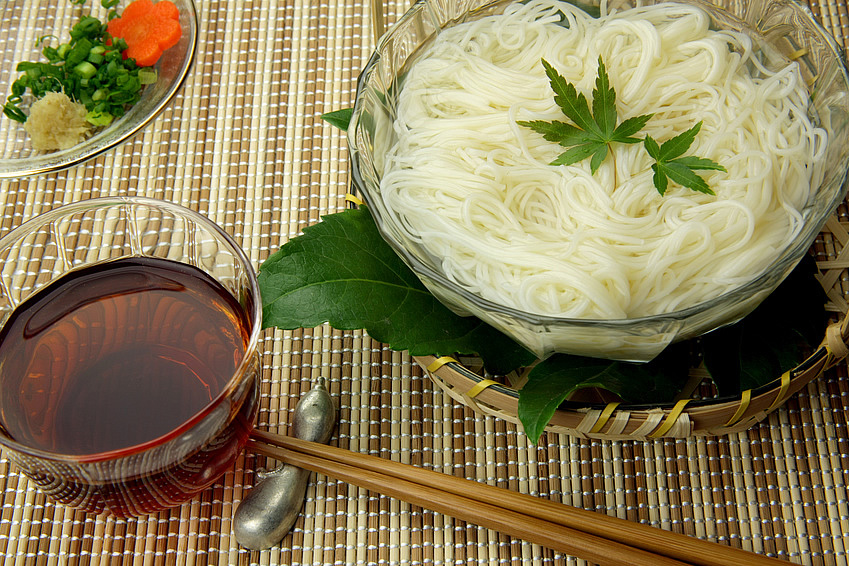 「高級細糸手延べそうめん」化粧木箱入り50束入り（25束×2段）島原素麺sw-50