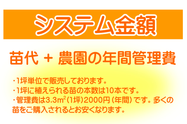 栽培オーナー制度